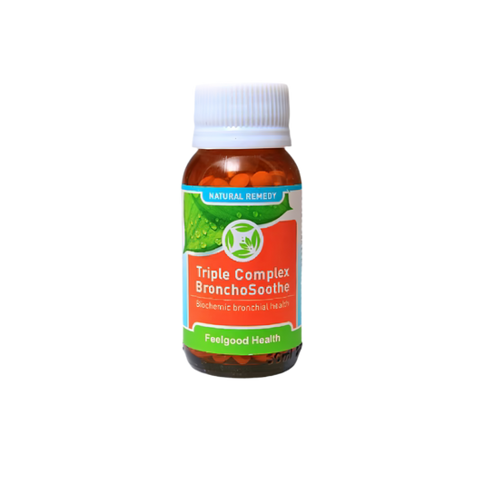 Triple Complex BronchoSoothe - Tissue salts for total respiratory health